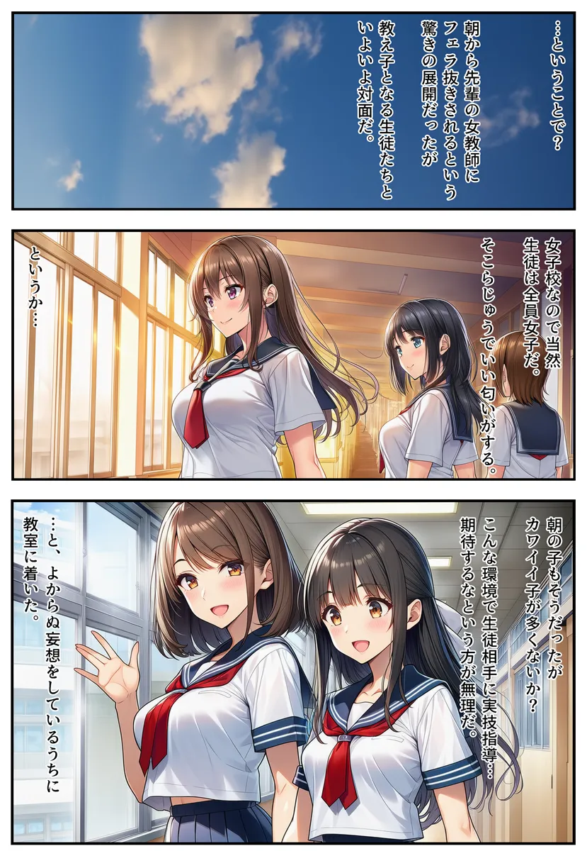 性行為科の先生になって、JKたちとハーレム恋愛セックスする話 - 13ページ