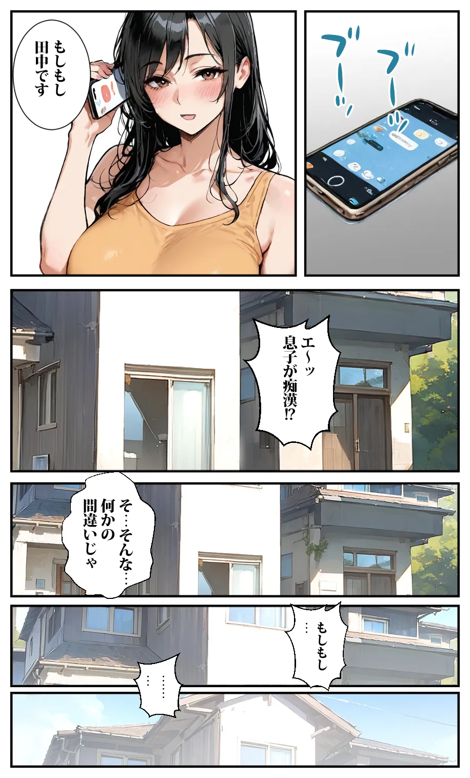 ママの巨乳が僕のチンポを奮い勃たせる - 10ページ