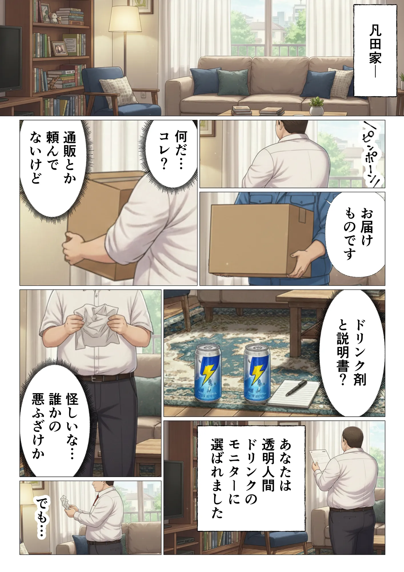 透明人間に寝取られたヒロインたち【ToL◯VEる編】 - 3ページ