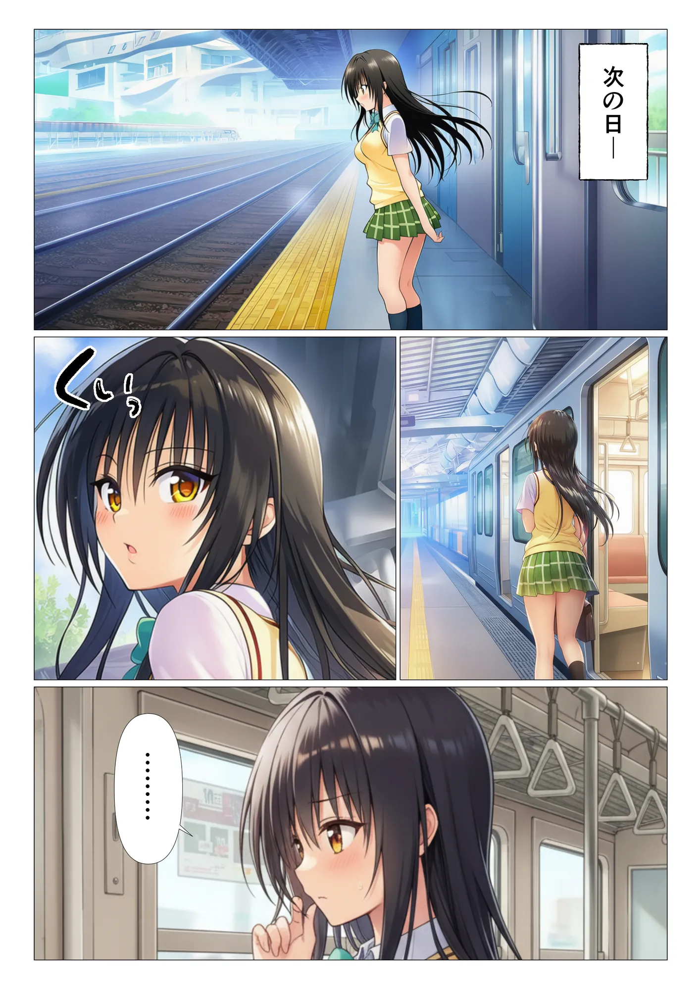 透明人間に寝取られたヒロインたち【ToL◯VEる編】 - 5ページ