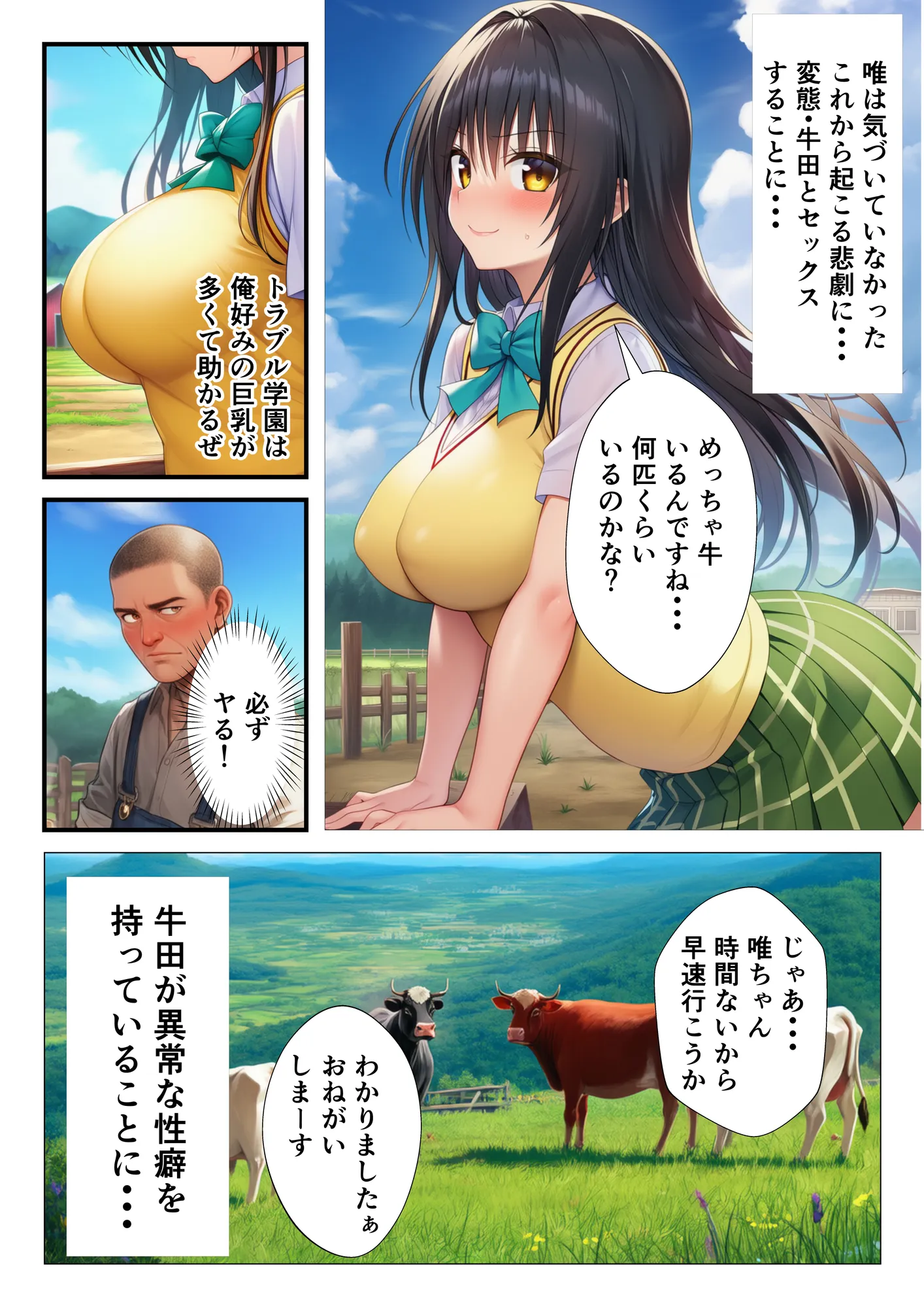 【To LOV〇る】ボテ腹搾乳セックス体験! - 6ページ