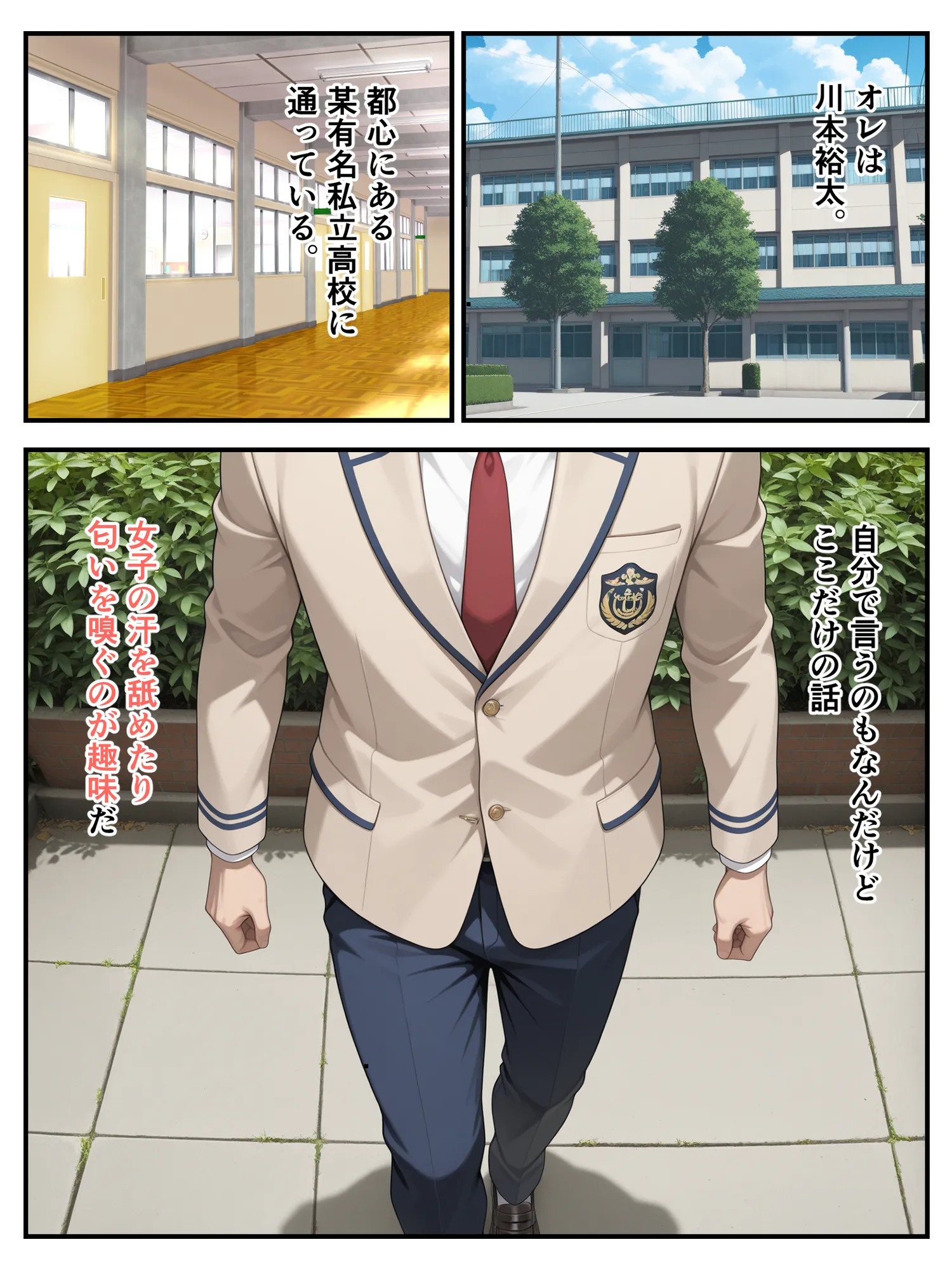 高嶺の汗を堪能するだけのつもりがなんやかんや中出しまでいった話 - 1ページ