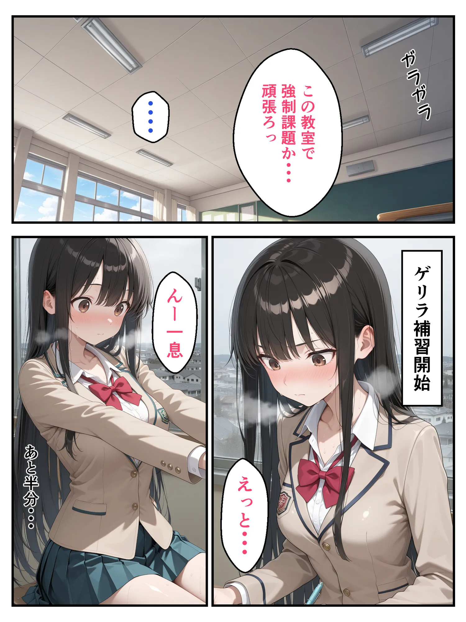 高嶺の汗を堪能するだけのつもりがなんやかんや中出しまでいった話 - 5ページ