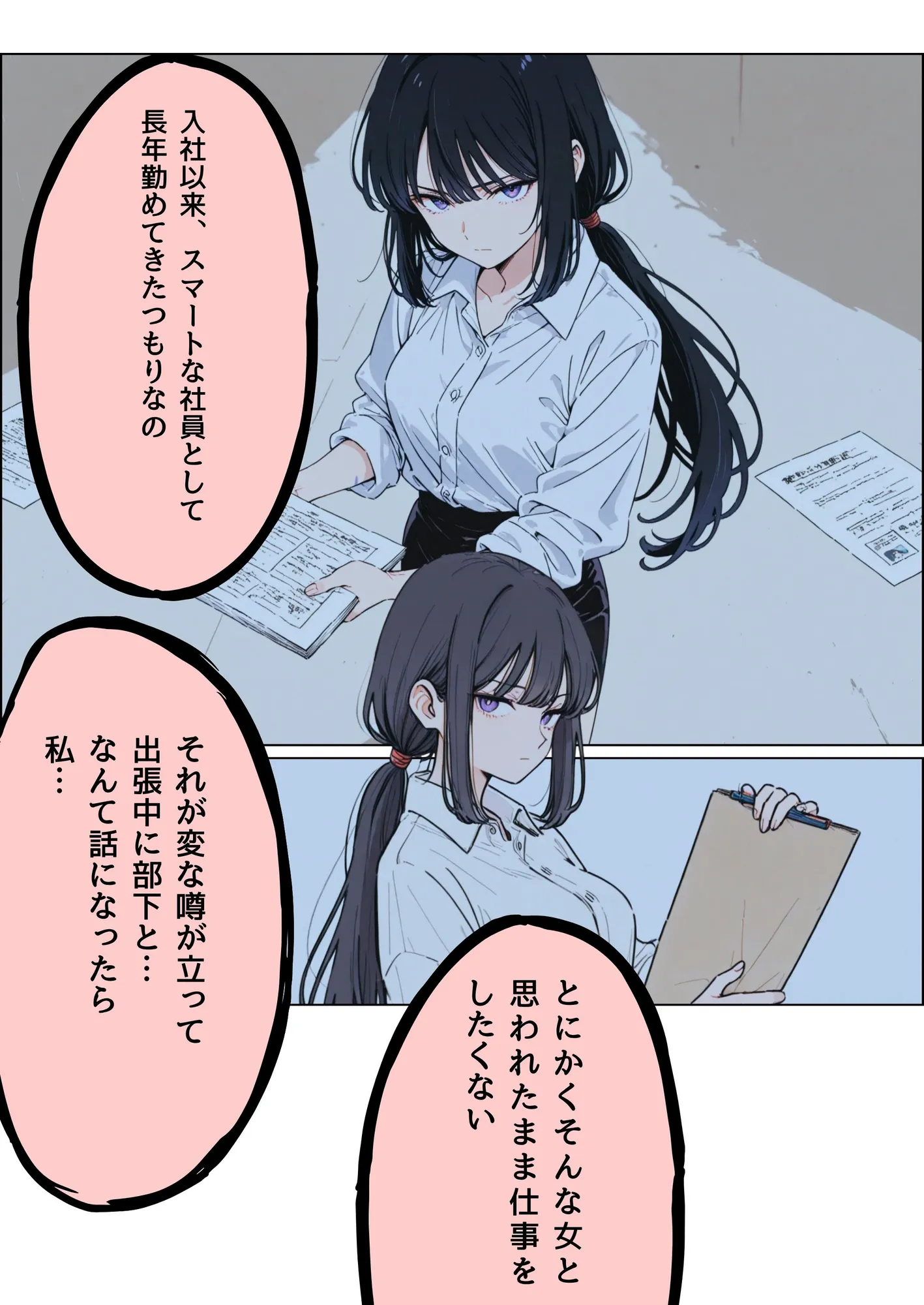 出張中に女上司と相部屋になったら - 7ページ