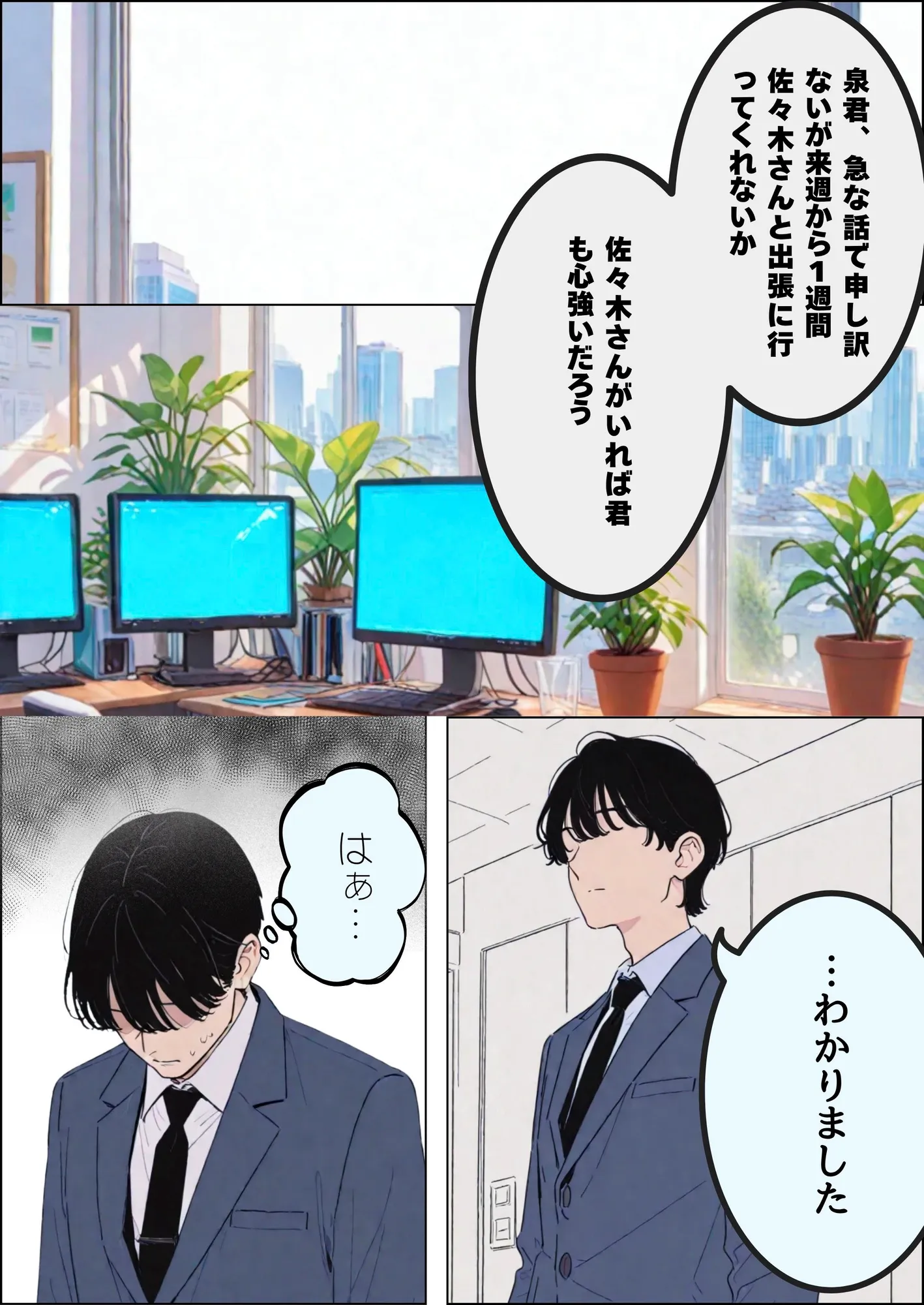 出張中に女上司と相部屋になったら - 12ページ