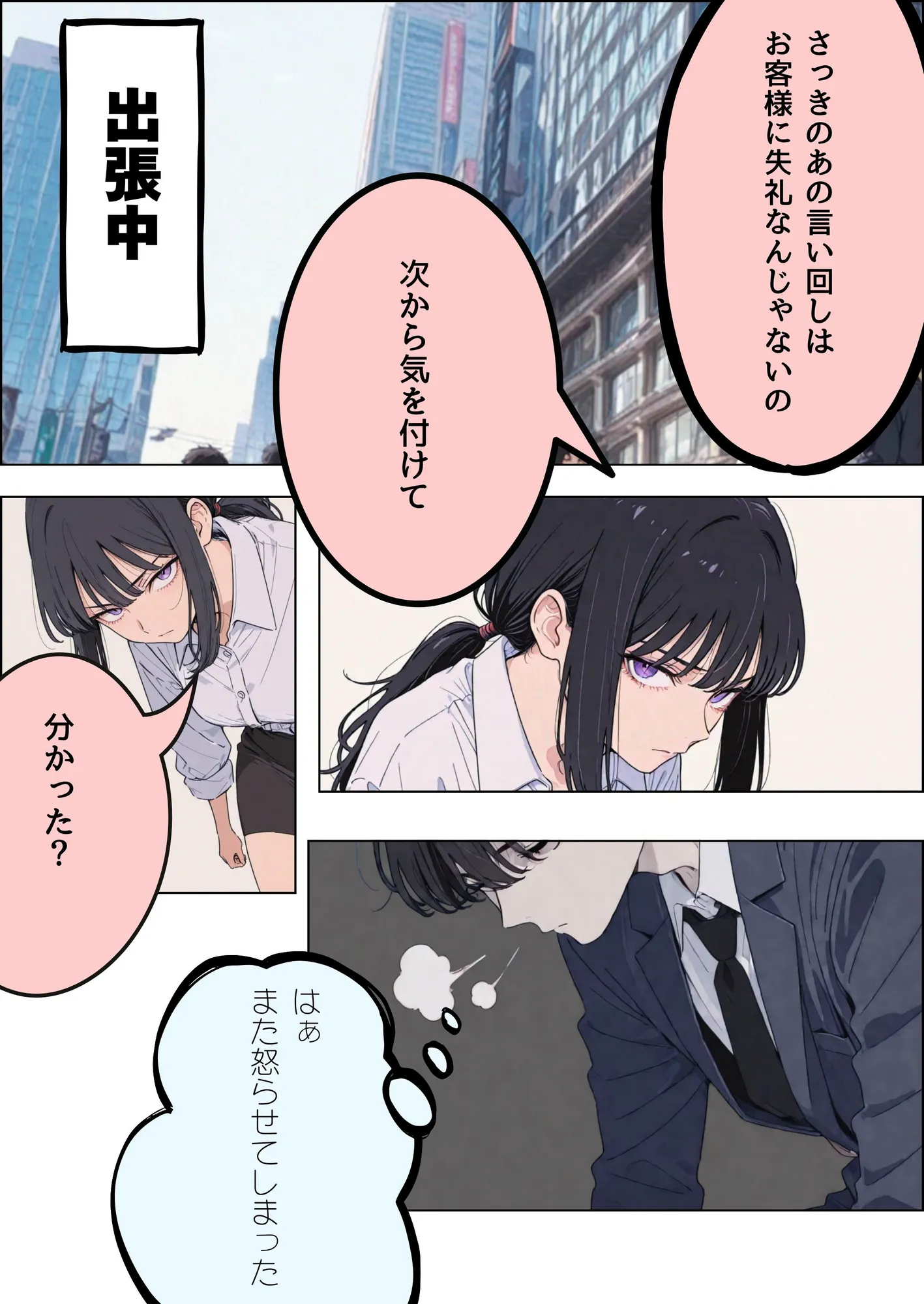 出張中に女上司と相部屋になったら - 22ページ