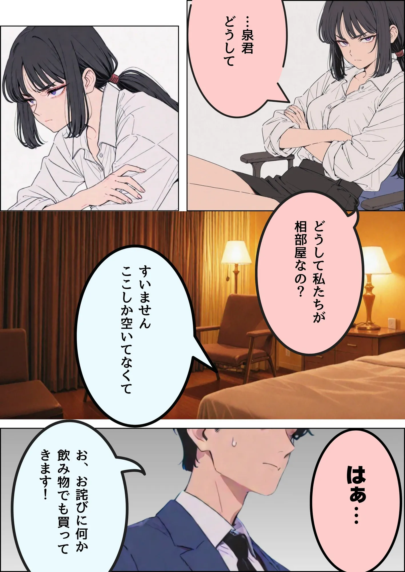 出張中に女上司と相部屋になったら - 25ページ