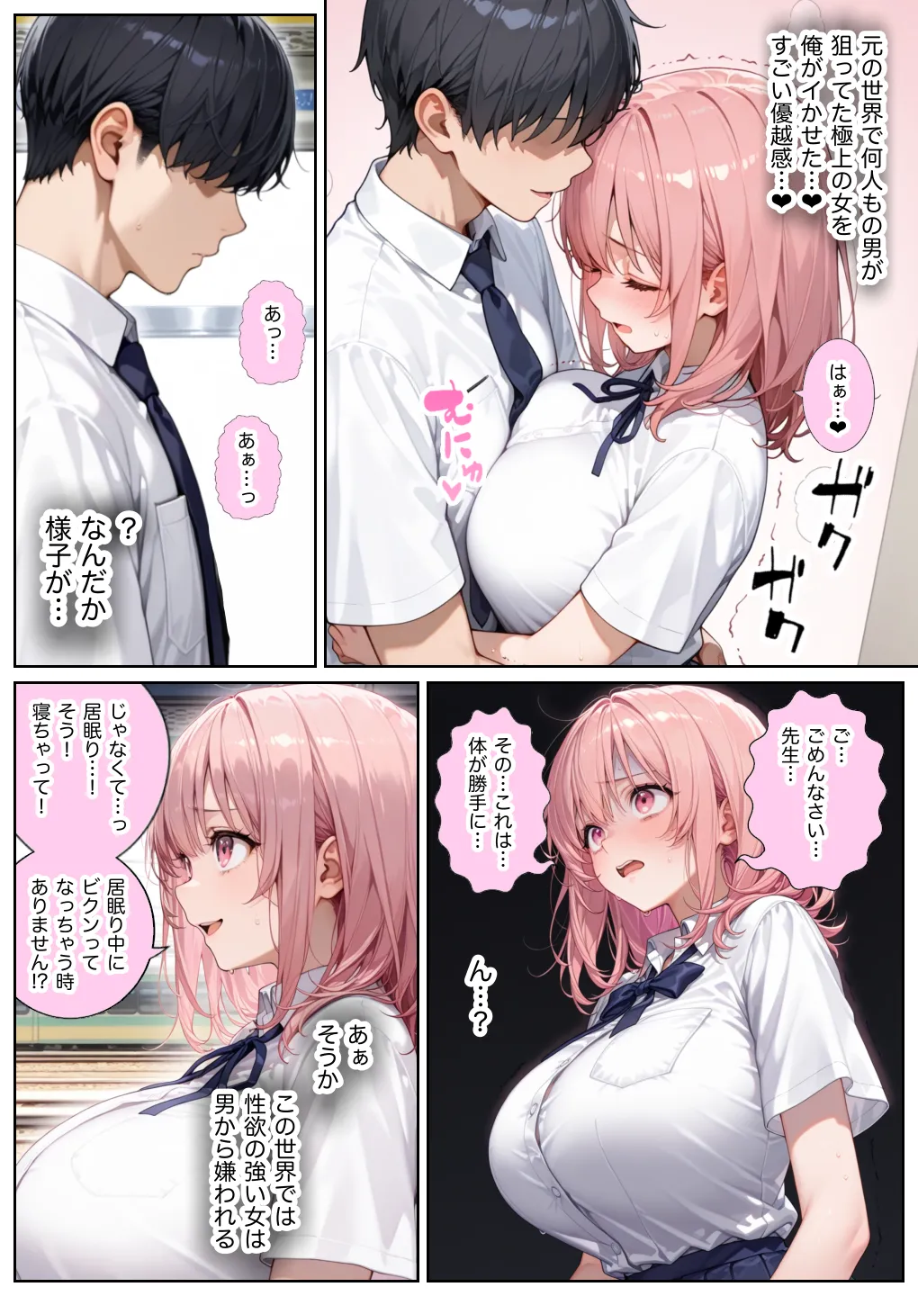 俺しか勃起できない世界  〜Jカップ爆乳アイドル生オナホ化&教え子ハーレム〜 - 10ページ