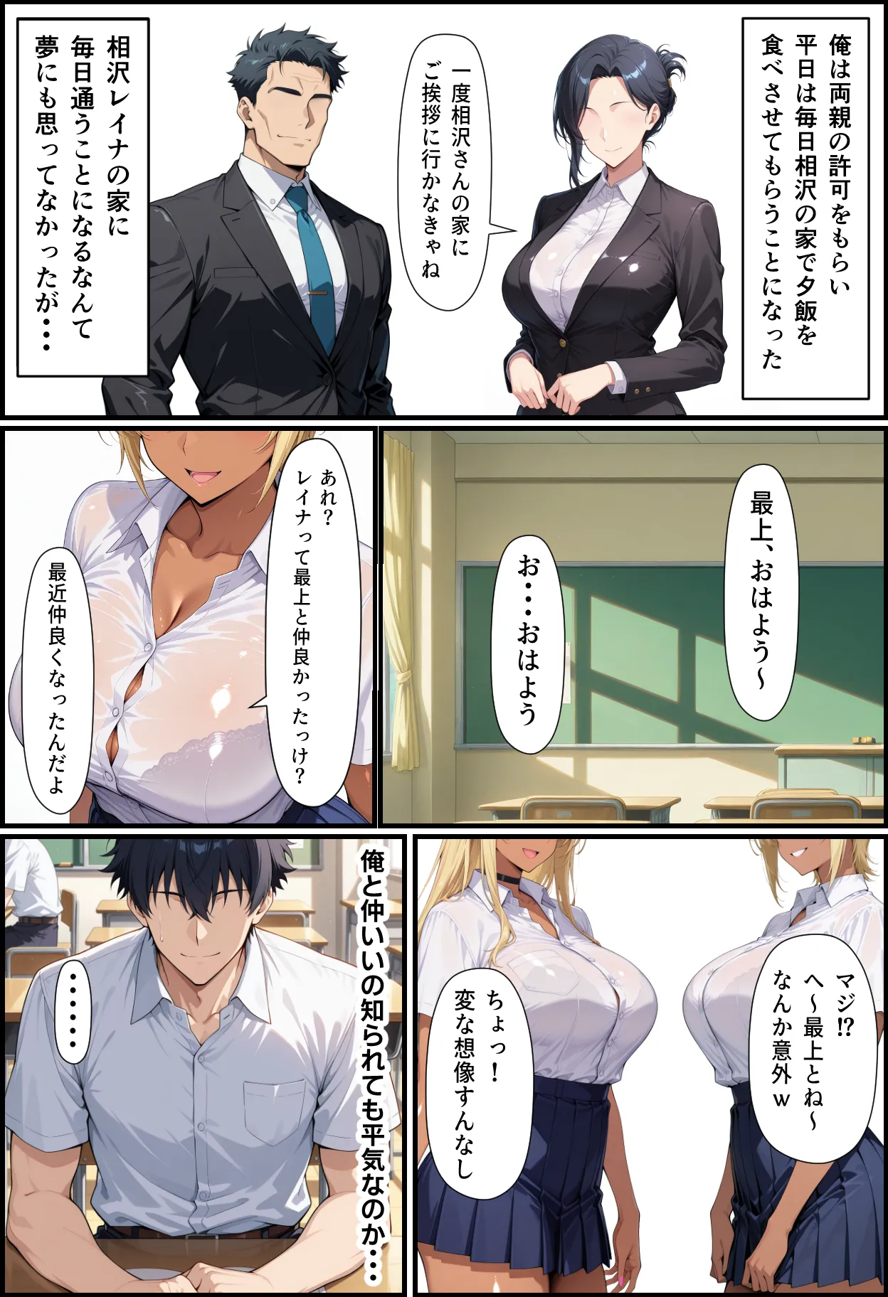 毎日通っている弁当屋の娘が同じクラスの黒ギャルだった話 - 33ページ