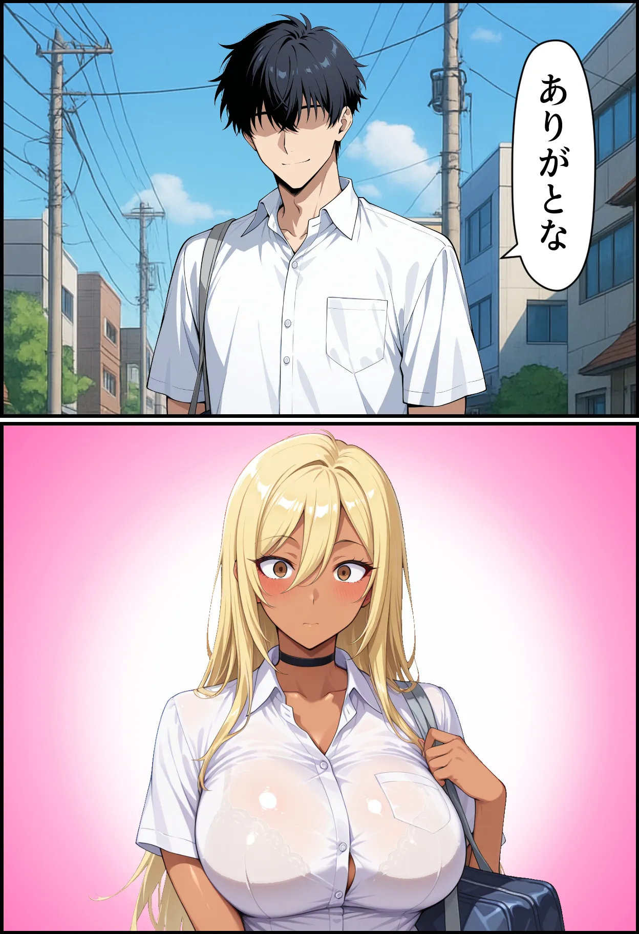 毎日通っている弁当屋の娘が同じクラスの黒ギャルだった話 - 38ページ