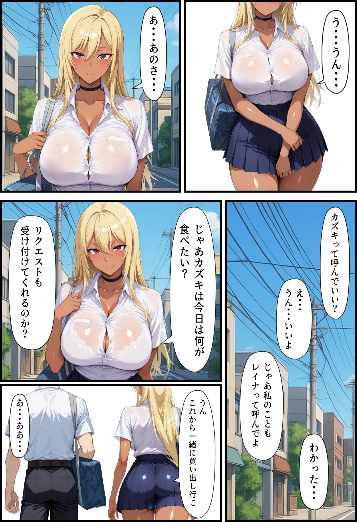 毎日通っている弁当屋の娘が同じクラスの黒ギャルだった話 - 39ページ