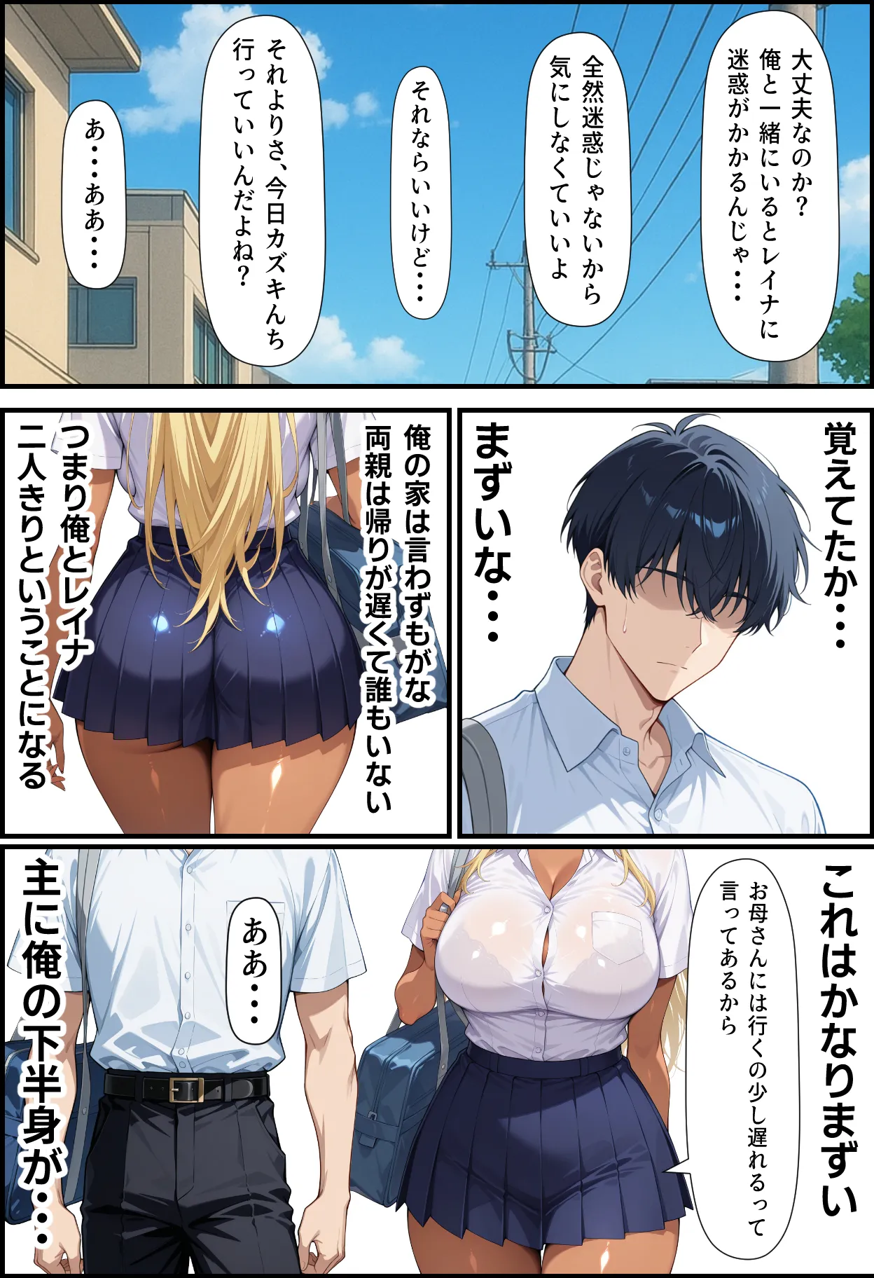 毎日通っている弁当屋の娘が同じクラスの黒ギャルだった話 - 42ページ