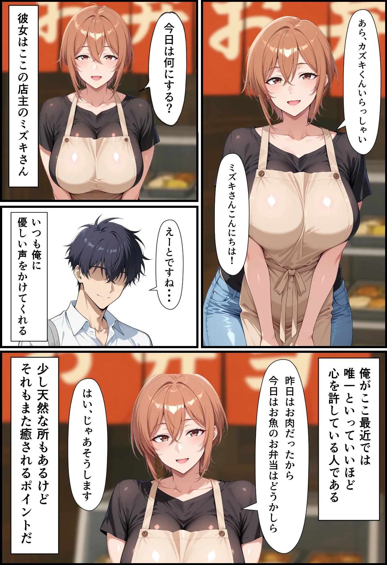 毎日通っている弁当屋の娘が同じクラスの黒ギャルだった話 - 56ページ