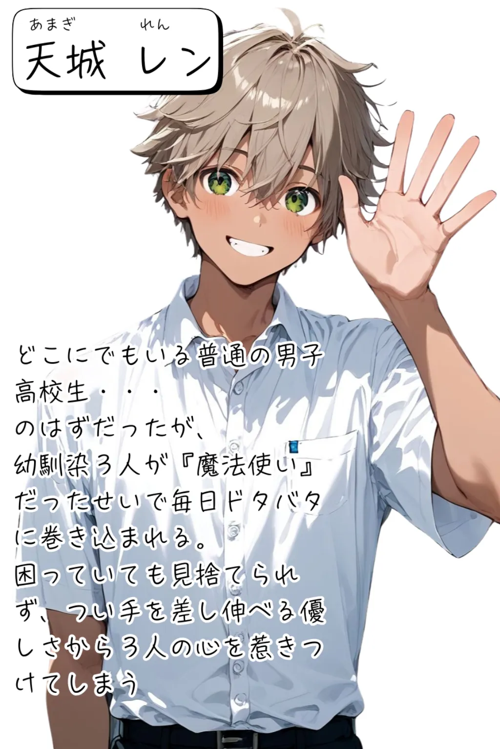 Hぷにんぐ  幼馴染魔法少女3人と魔法失敗でラッキースケベ連発のハーレム学園生活 - 8ページ