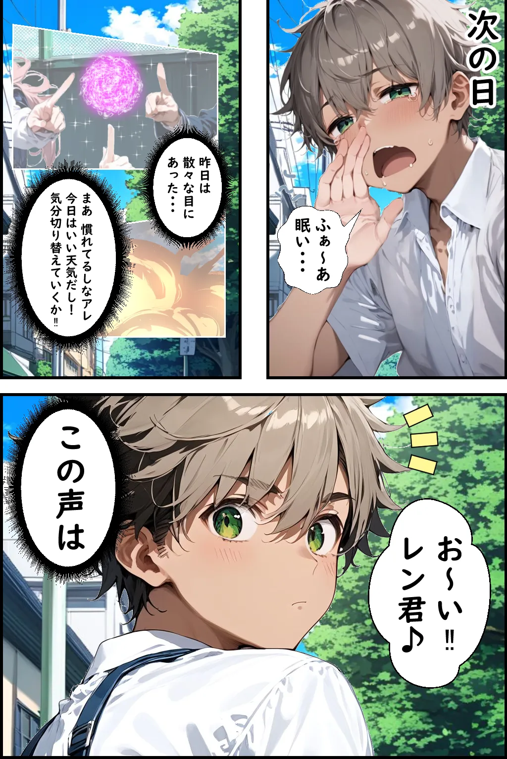 Hぷにんぐ  幼馴染魔法少女3人と魔法失敗でラッキースケベ連発のハーレム学園生活 - 14ページ