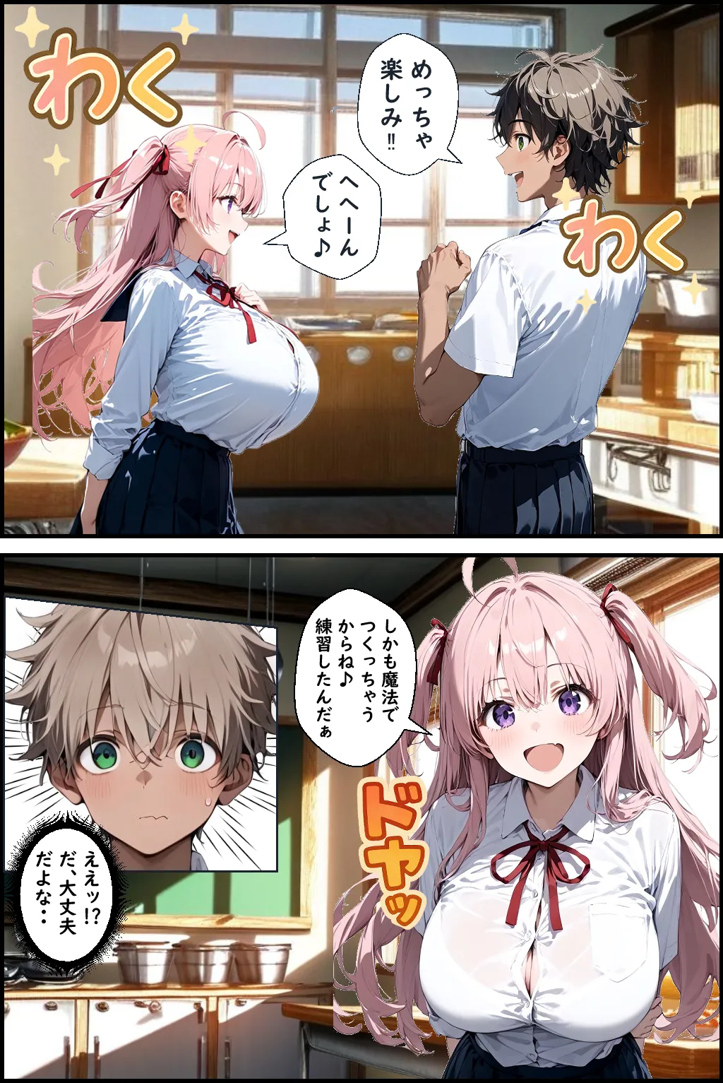 Hぷにんぐ  幼馴染魔法少女3人と魔法失敗でラッキースケベ連発のハーレム学園生活 - 19ページ