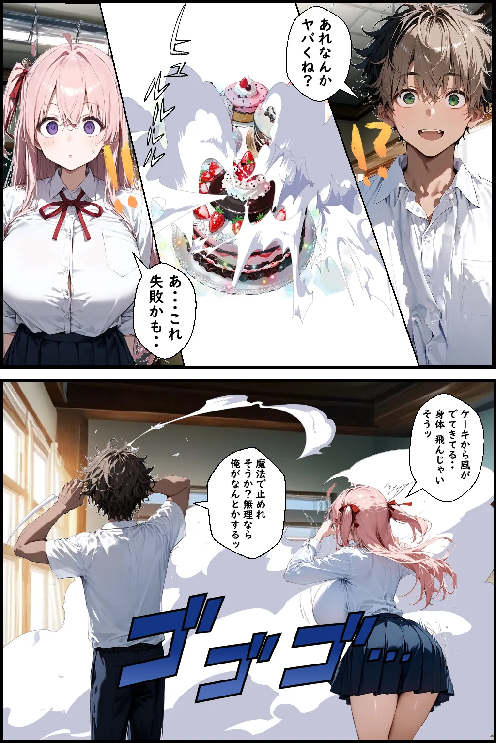 Hぷにんぐ  幼馴染魔法少女3人と魔法失敗でラッキースケベ連発のハーレム学園生活 - 21ページ