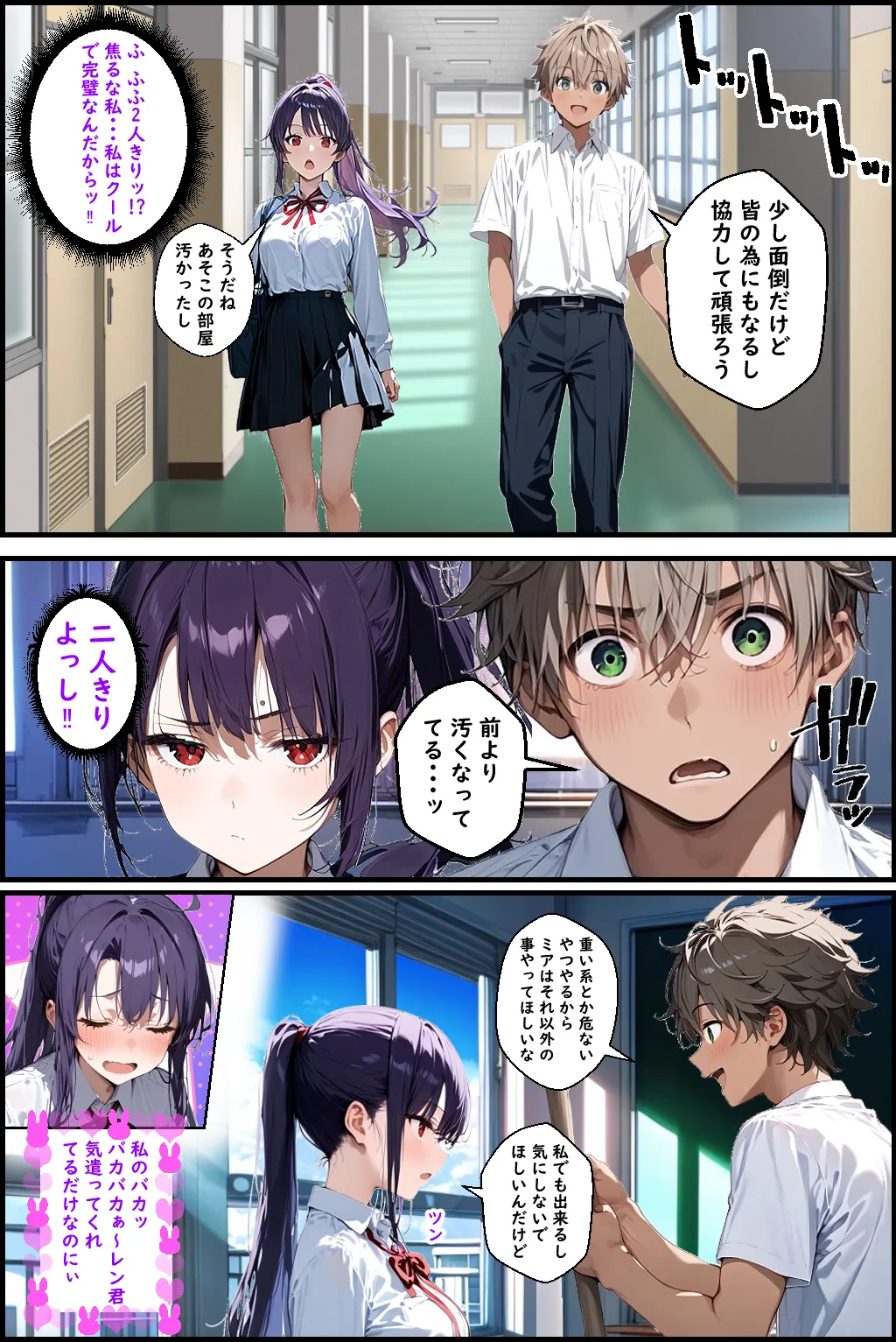 Hぷにんぐ  幼馴染魔法少女3人と魔法失敗でラッキースケベ連発のハーレム学園生活 - 26ページ