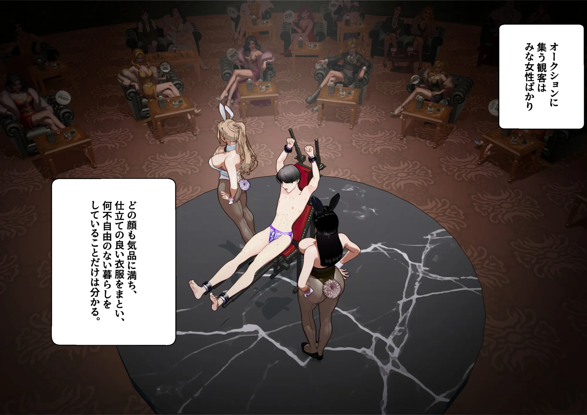 【F/M】くすぐりペット競売 〜セレブたちのコチョコチョ品定め〜  4作品お得パック - 337ページ