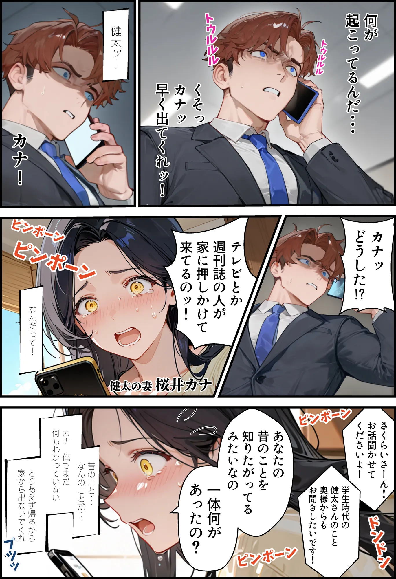 夫が学生時代いじめていたデカチン男にNTRされた結果w 旦那完全上位互換神ちんぽに上書きされた件 - 3ページ