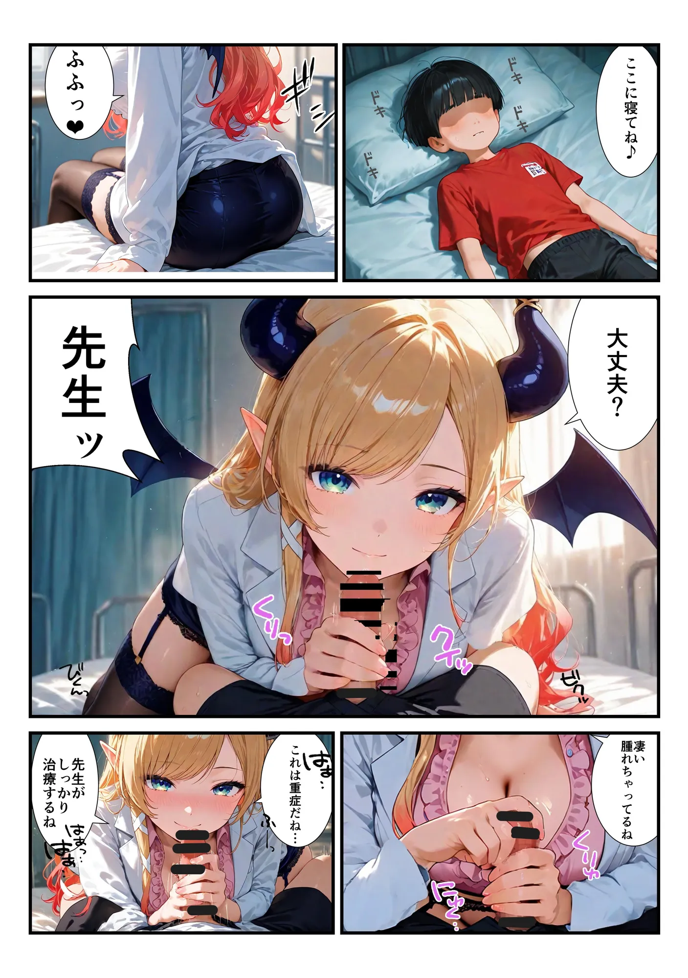 VTuber癒〇ちょこ〜保健室の小悪魔先生のあまあま搾精タイム〜 - 4ページ