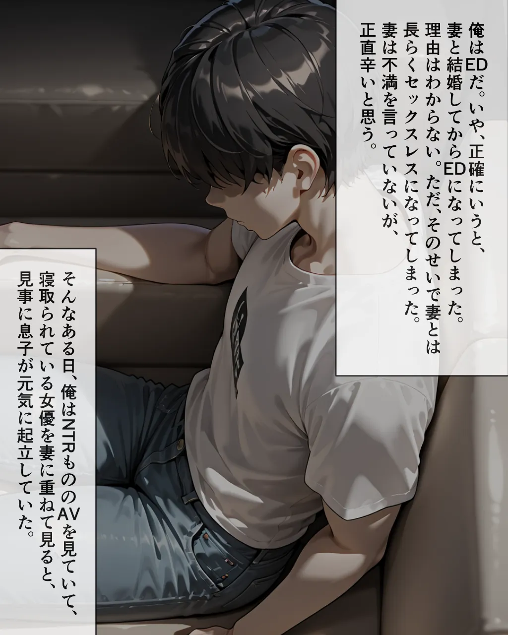 育代ママ、ED夫のために一肌脱ぎます!〜はじめての寝取らせ〜 - 3ページ
